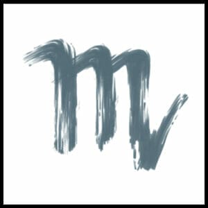 Zodiac Scorpio - Temporary Tattoo