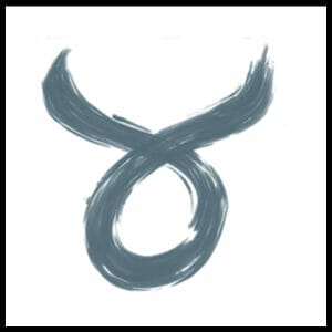 Zodiac Taurus - Temporary Tattoo