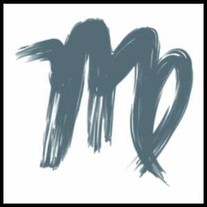 Zodiac Virgo - Temporary Tattoo