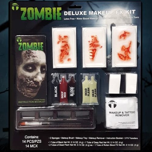 Zombie Deluxe Makeup Kit