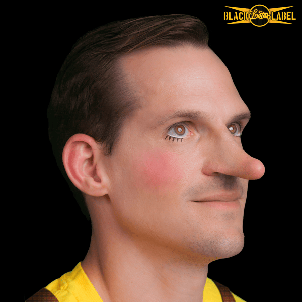Pinocchio Nose - Black Label Latex - Tinsley Transfers