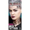 Neck Temporary Tattoo Spider Package