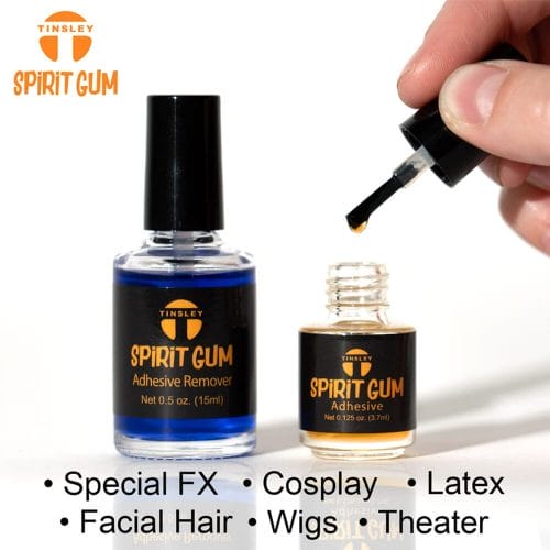 Spirit Gum and Remover Special FX Cosplay Latex Facial Hair Wigs Theater