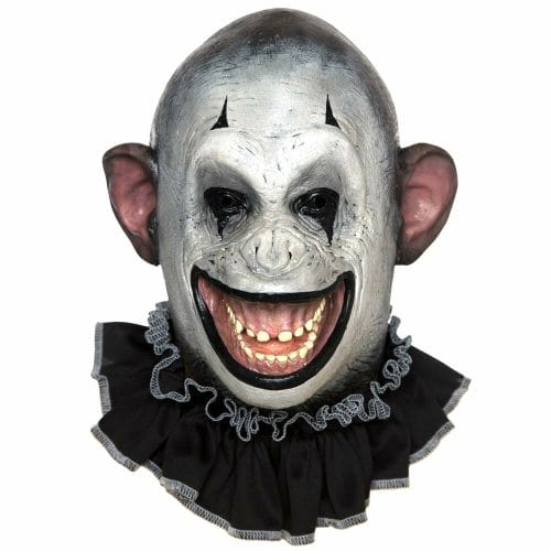 Crazy Ape Mime Clown Latex Mask Front