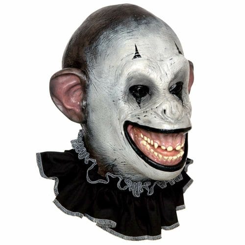 Crazy Ape Mime Clown Latex Mask Right
