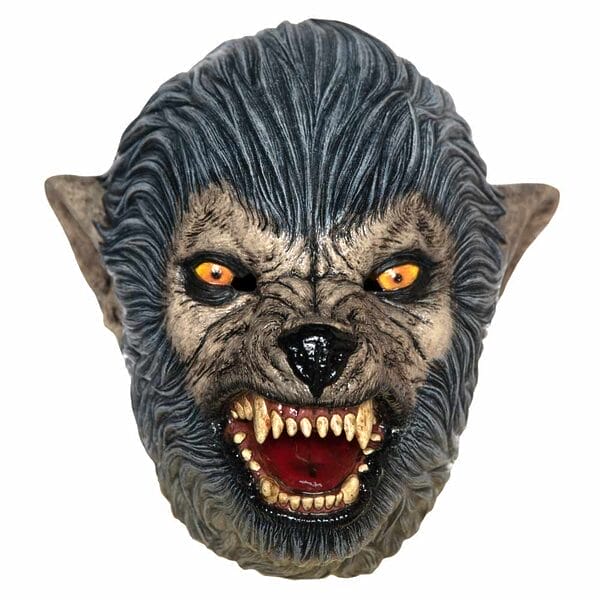 Wolfman Latex Halloween Mask Tinsley Transfers Front View