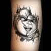 Heres_Chucky_Temporary_Tattoo_FX_Arm