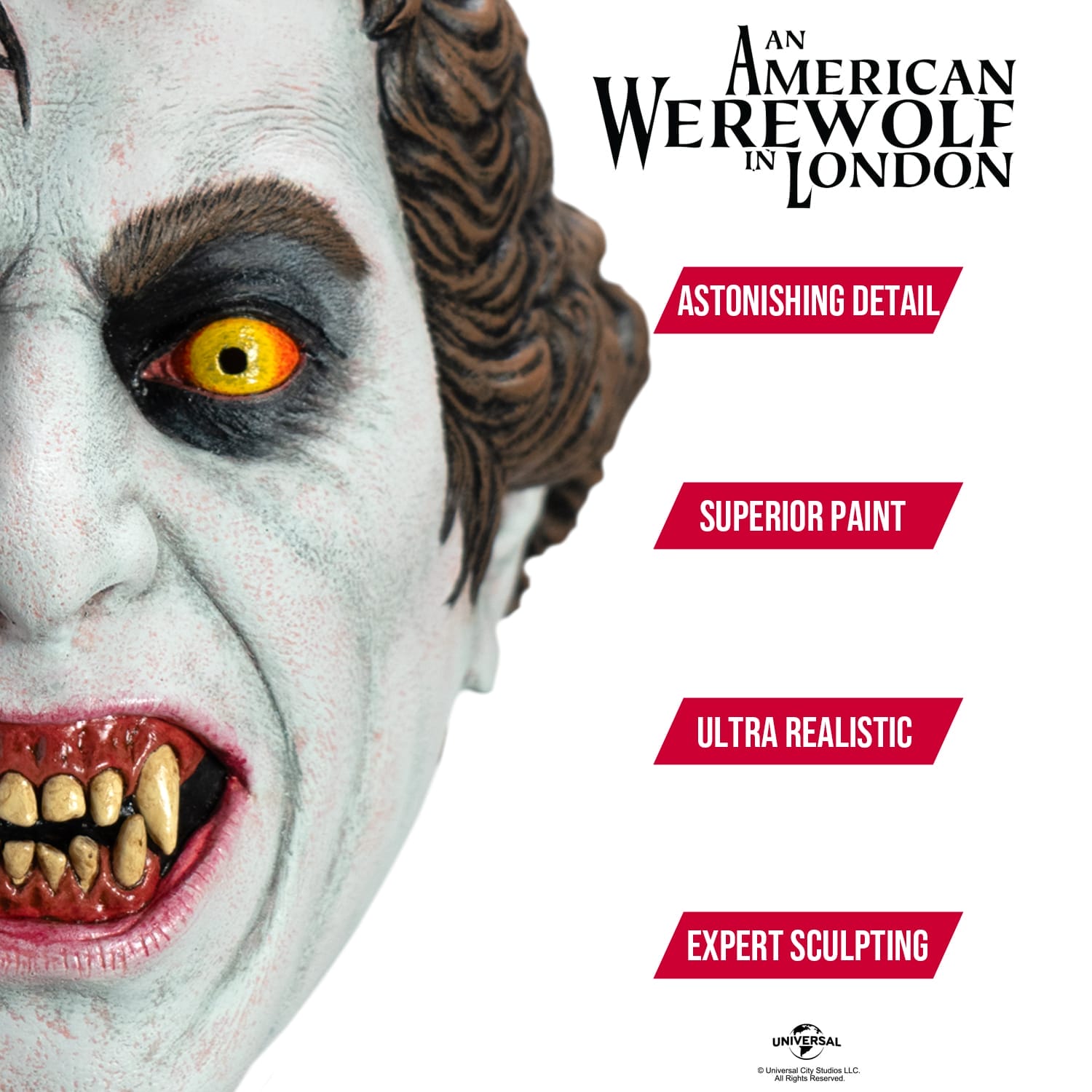 American Werewolf in London Dave Opera Mask