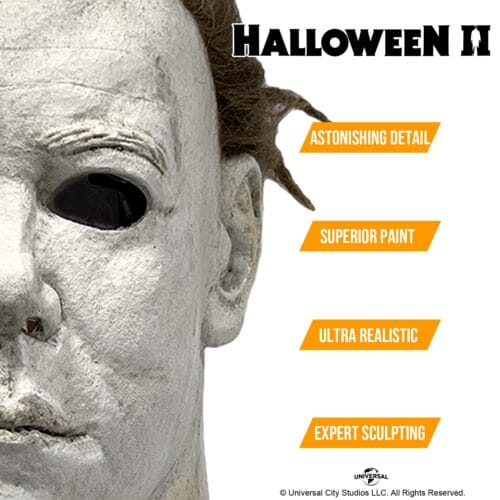 Michael Myers Halloween II Deluxe Latex Mask