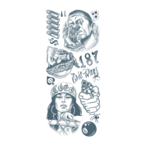Prison AndLife TemporaryTattoos
