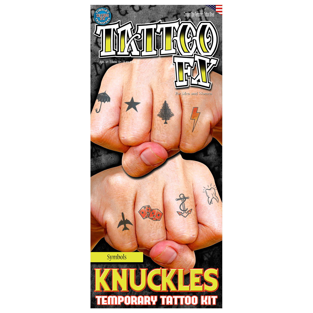 Knuckles - Symbols - Temporary Tattoos Knuckles Symbols TemporaryTattoos