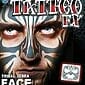 Face TribalZebra TemporaryTattoo