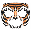 Face - Tiger - Temporary Tattoo Face Tiger TemporaryTattoo