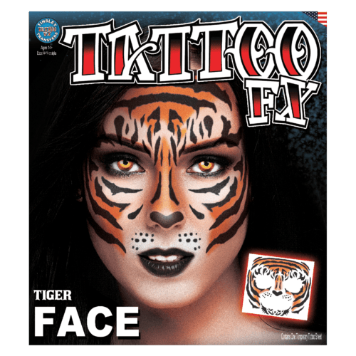 Tiger Temporary Tattoo
