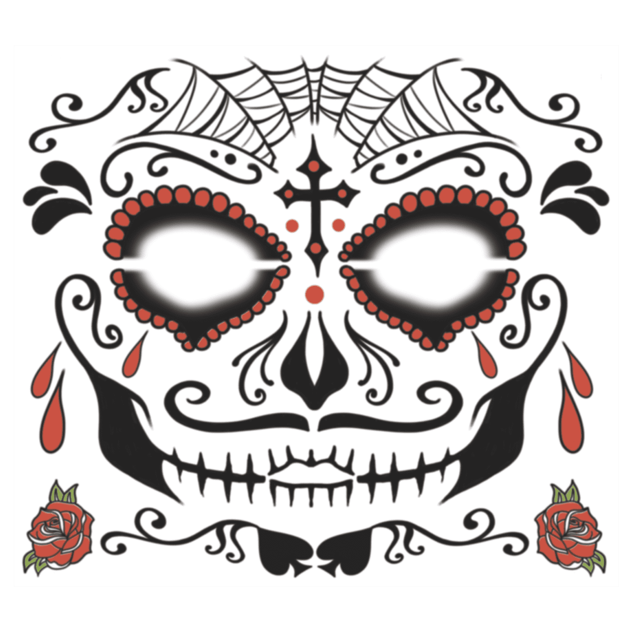 Face SugarMan TemporaryTattoo