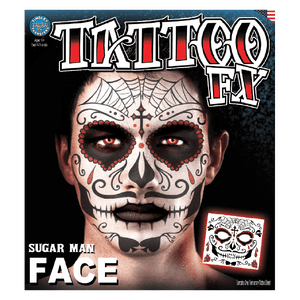 Face SugarMan TemporaryTattoo