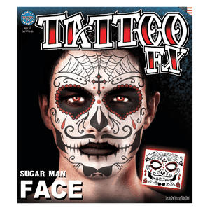 Face SugarMan TemporaryTattoo