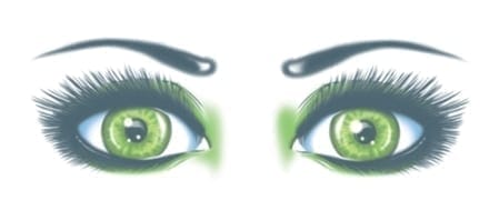 St.Patrick'sDayTemporaryTattoos GreenSexyEyes