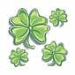 St.Patrick'sDayTemporaryTattoos Clovers